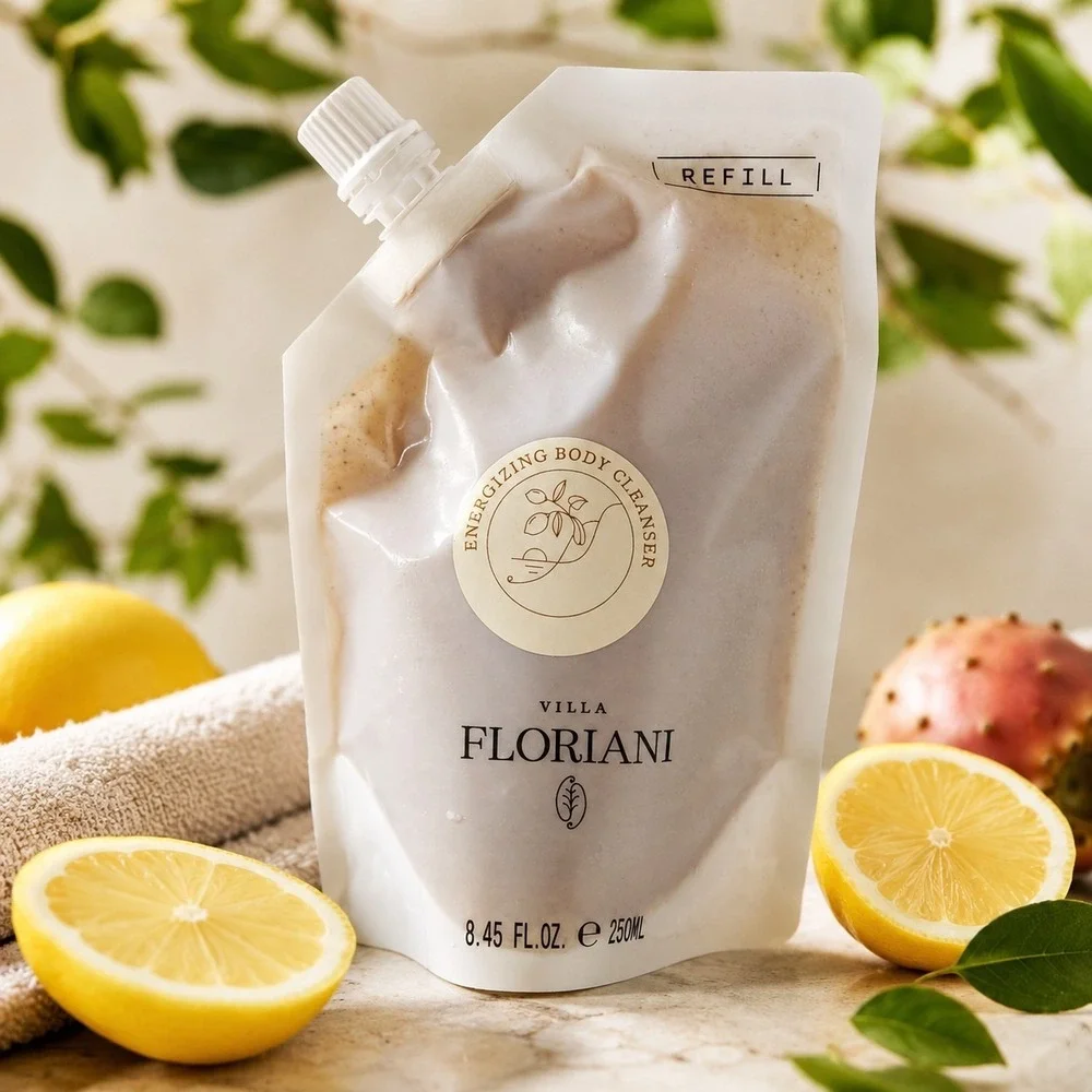 Villa Floriani Revitalizing Body Cleanser – Refill Pack – 8.45 oz / 250 ml – NEW